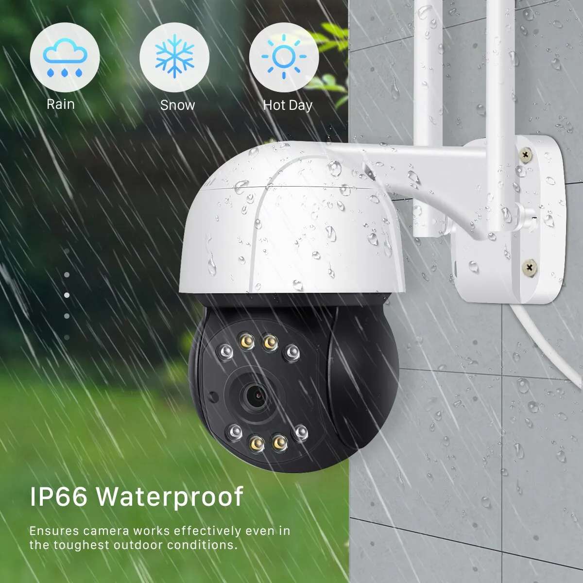 5MP FHD Onvif PTZ IP Camera - Afbeelding 4