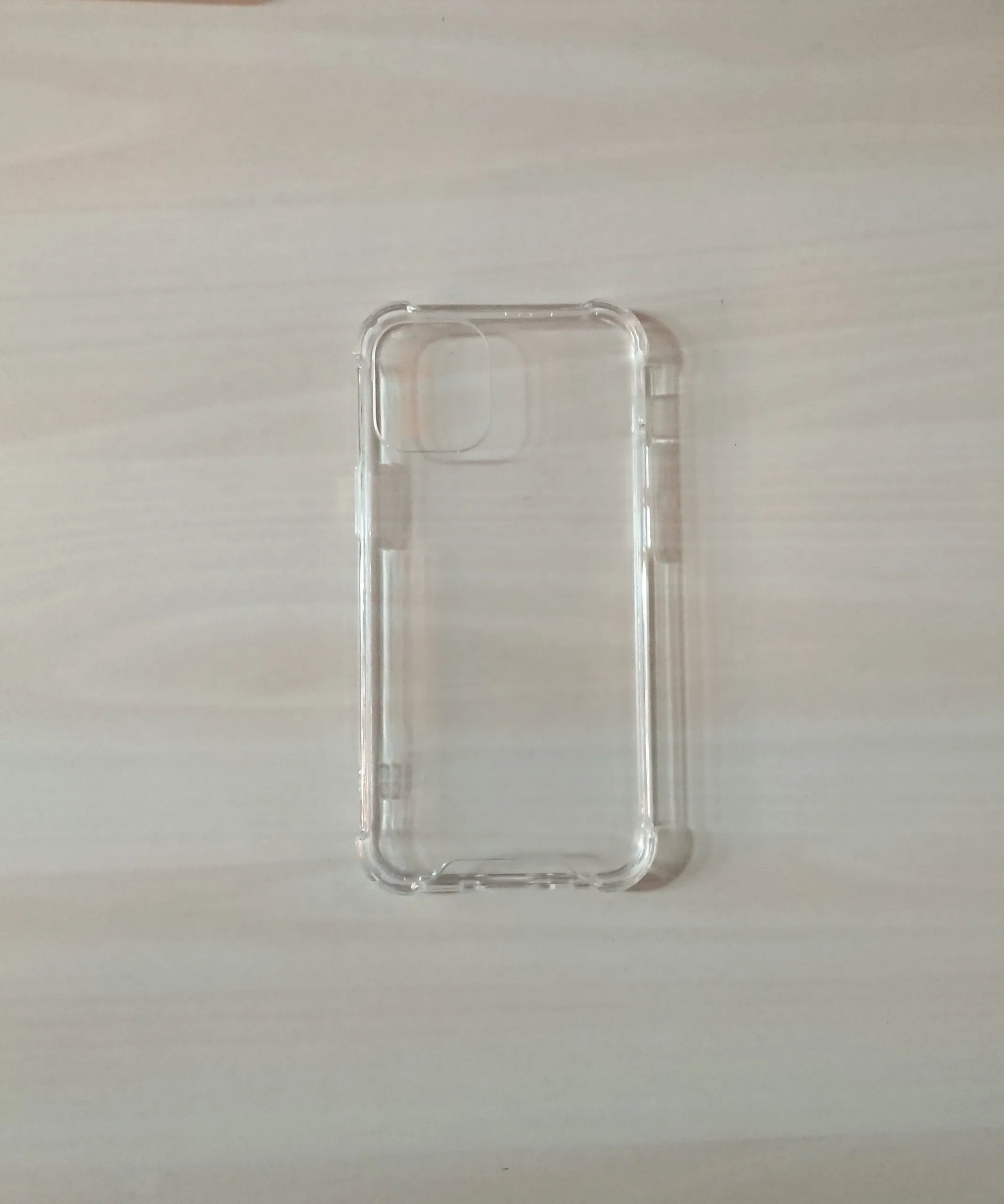 Iphone 12 Mini Silicone Backcover Transprant - Afbeelding 2