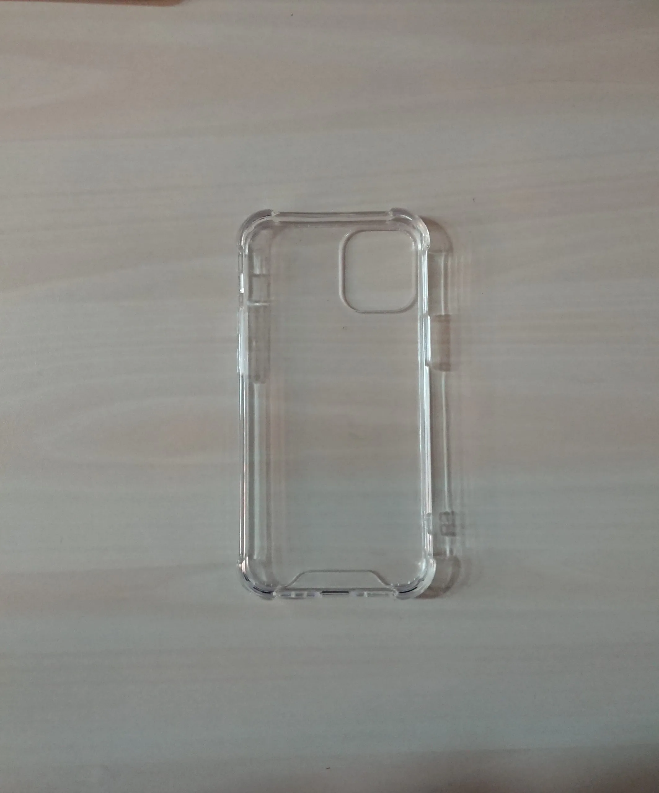 Iphone 12 Mini Silicone Backcover Transprant - Afbeelding 3