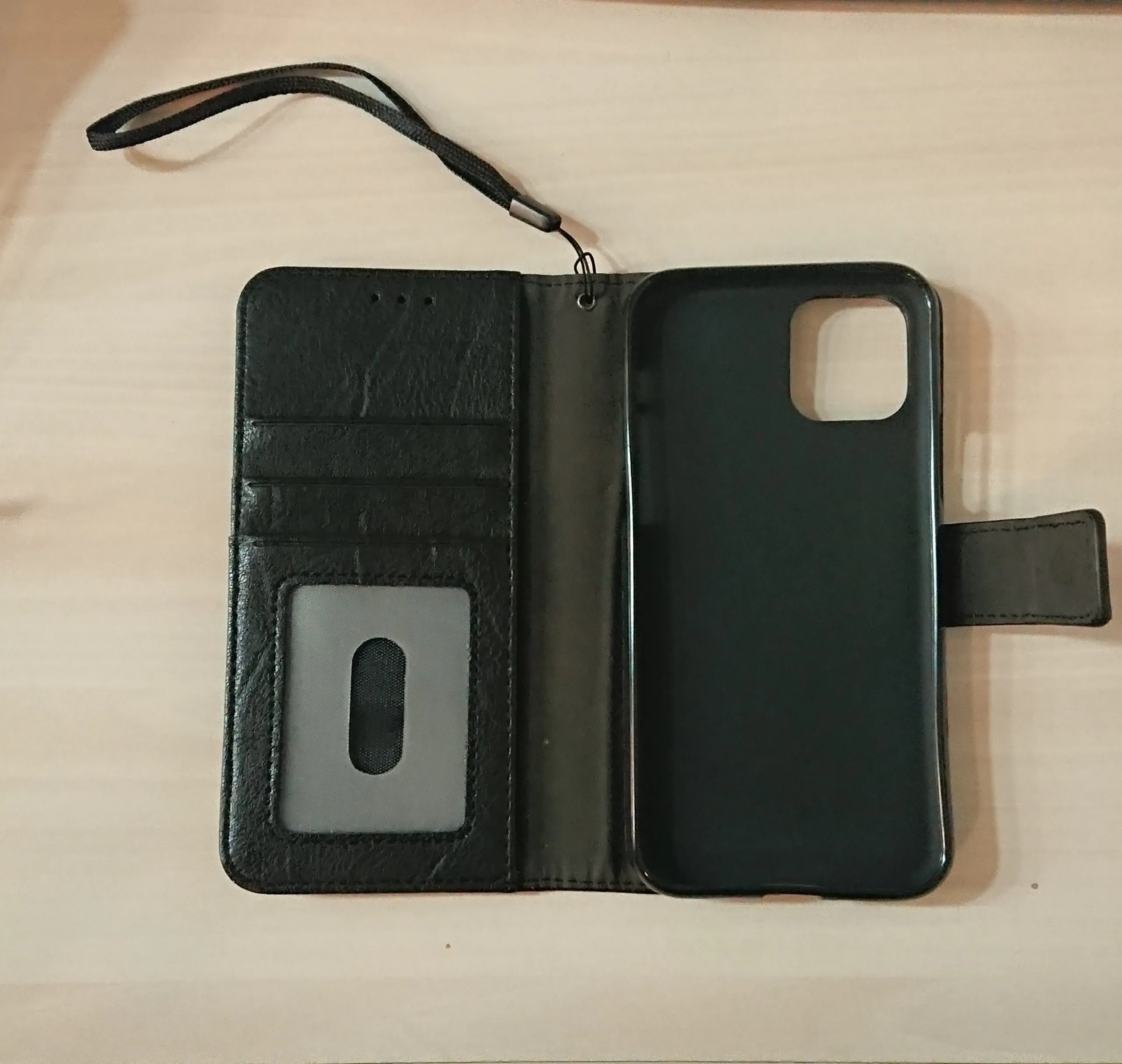 Iphone 11 Pro Bookcase Zwart - Afbeelding 3