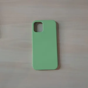 iPhone 12 Mini Silicone Backcover Licht Groen