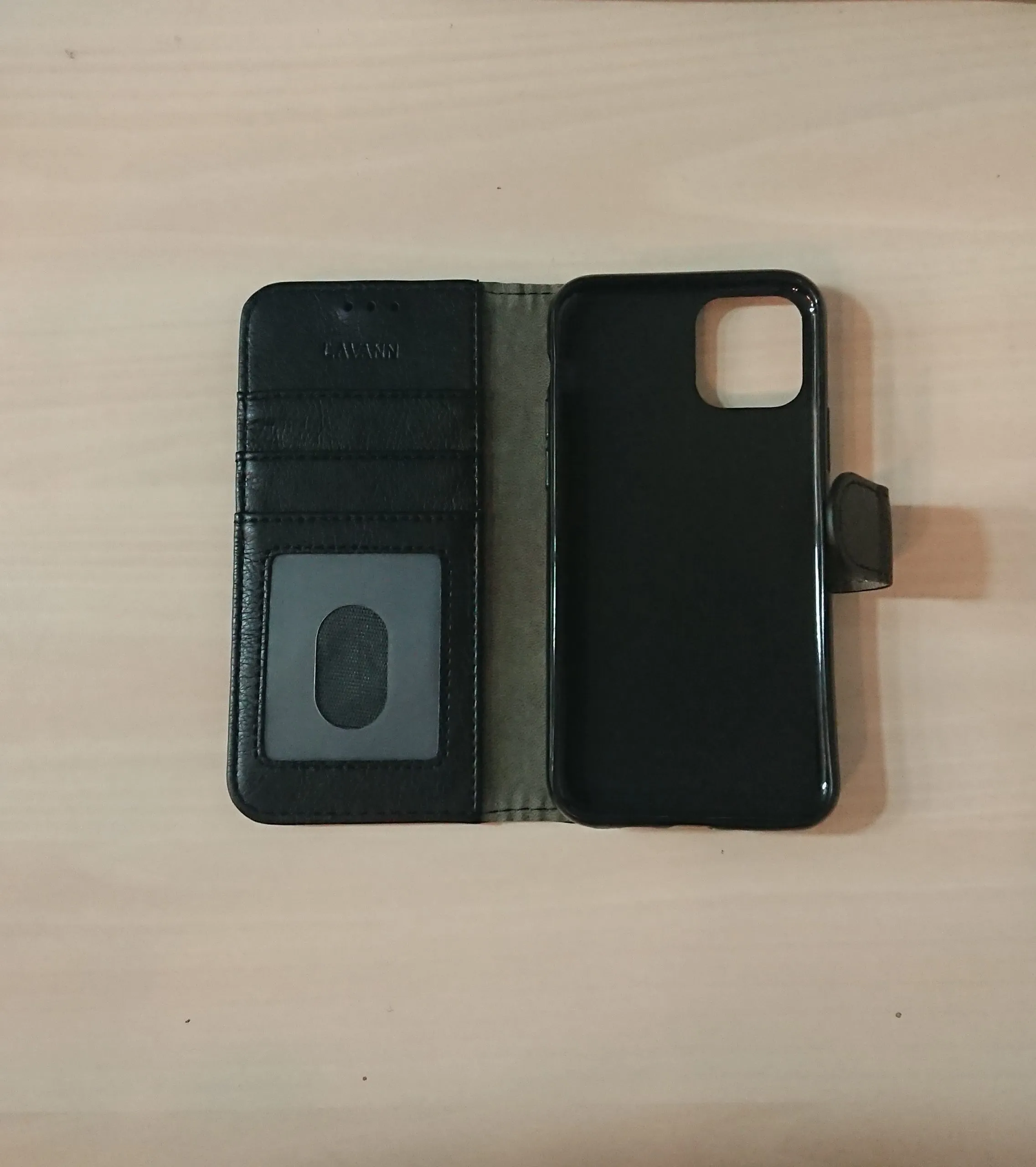 Iphone 11 Pro Bookcase Zwart - Afbeelding 3