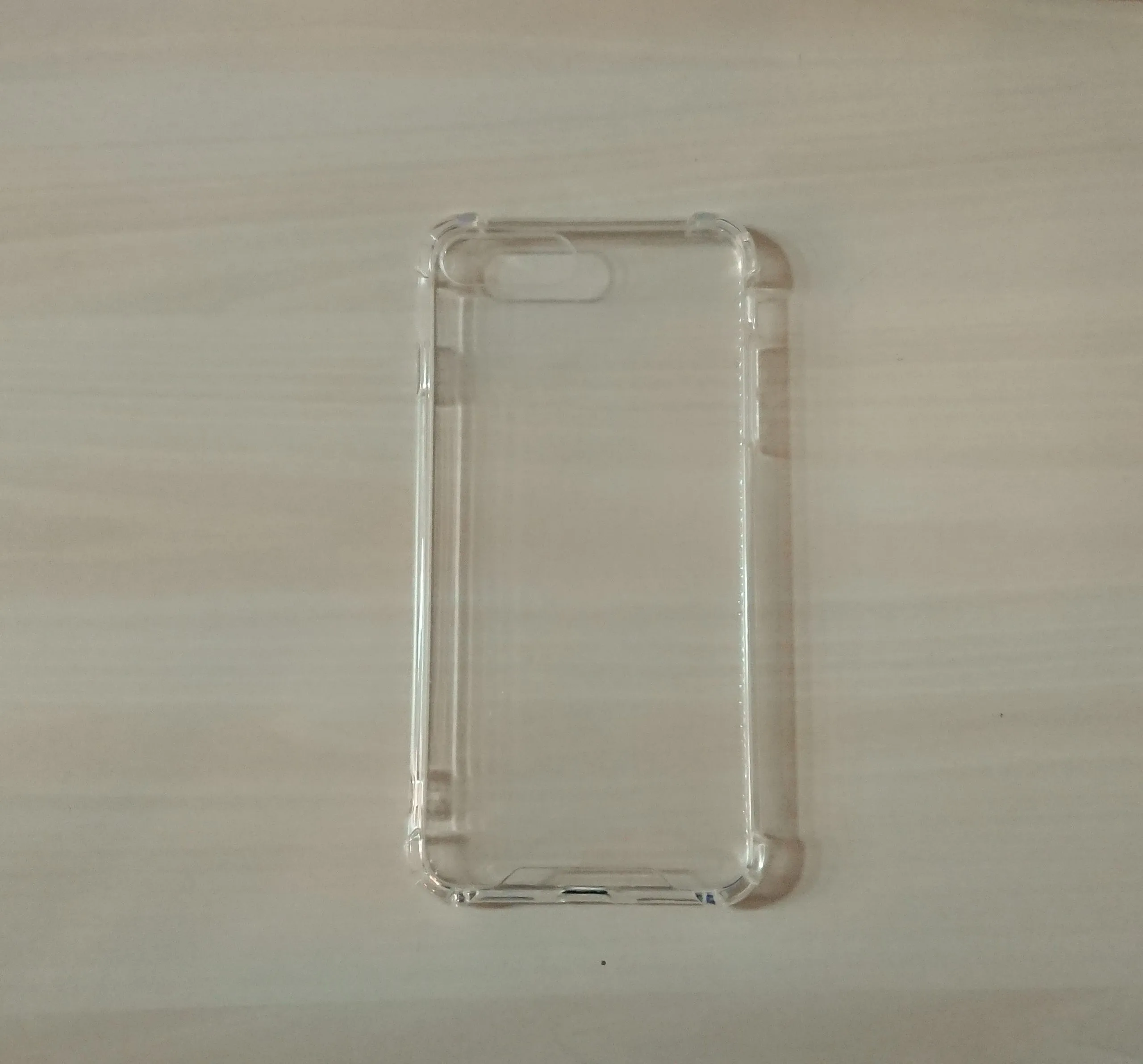 Iphone 7 & 8 Plus Extra Stevige Silicone Backcover Transparant