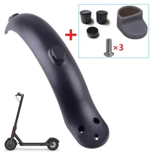 Xiaomi Elektrische Step Spatbord Set - Rood/Zwart