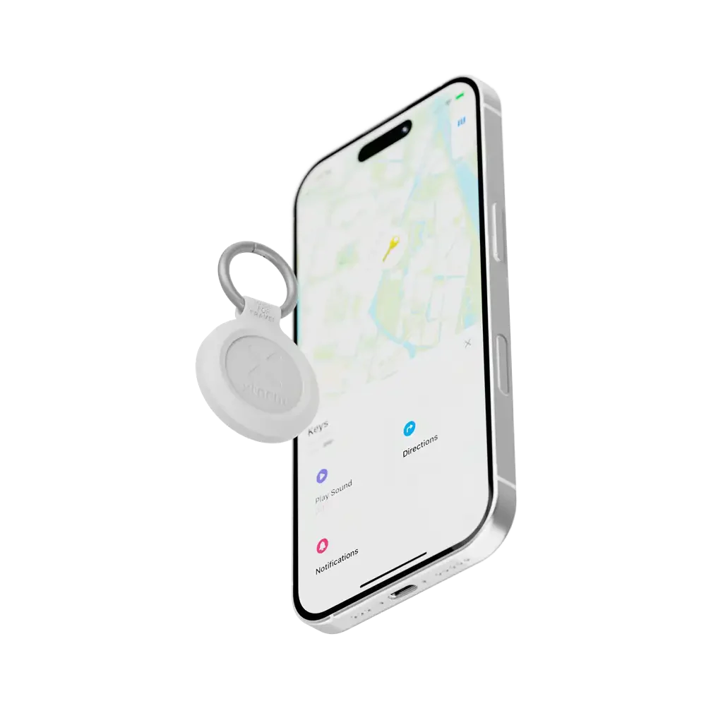 TravelTag for iPhone (iOS) - Water-resistant - Ash White - Afbeelding 8