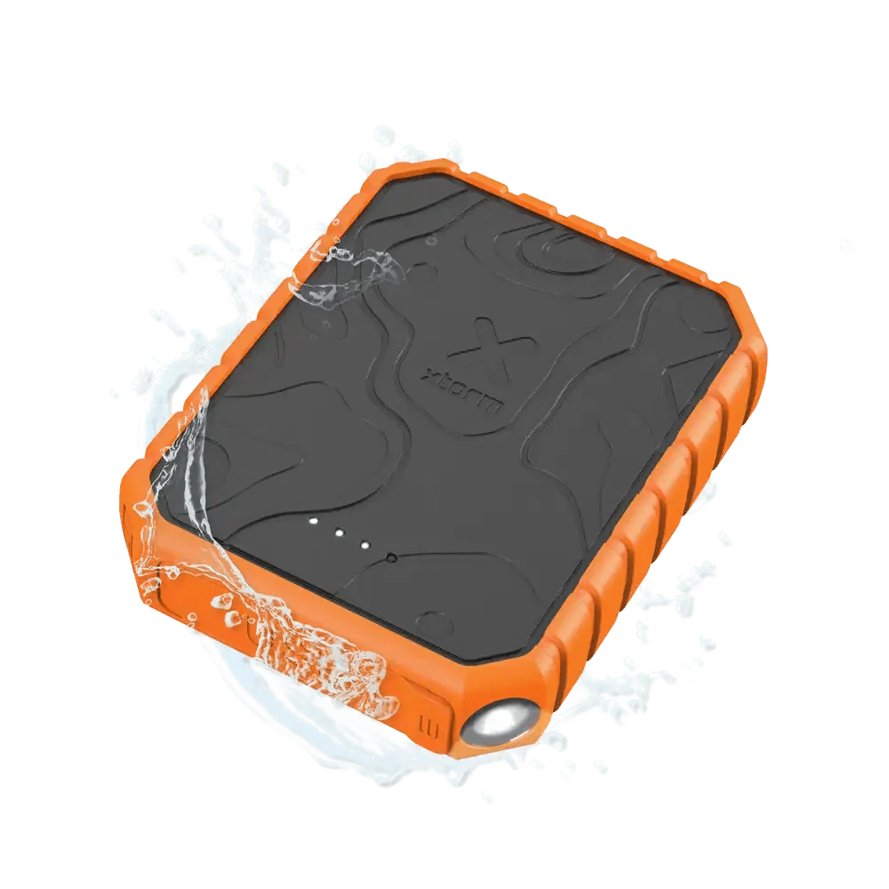 Xtreme Powerbank Rugged 20W - 10.000 mAh - Outdoor - Waterdicht met zaklamp - Quick Charge 3.0 - Afbeelding 2